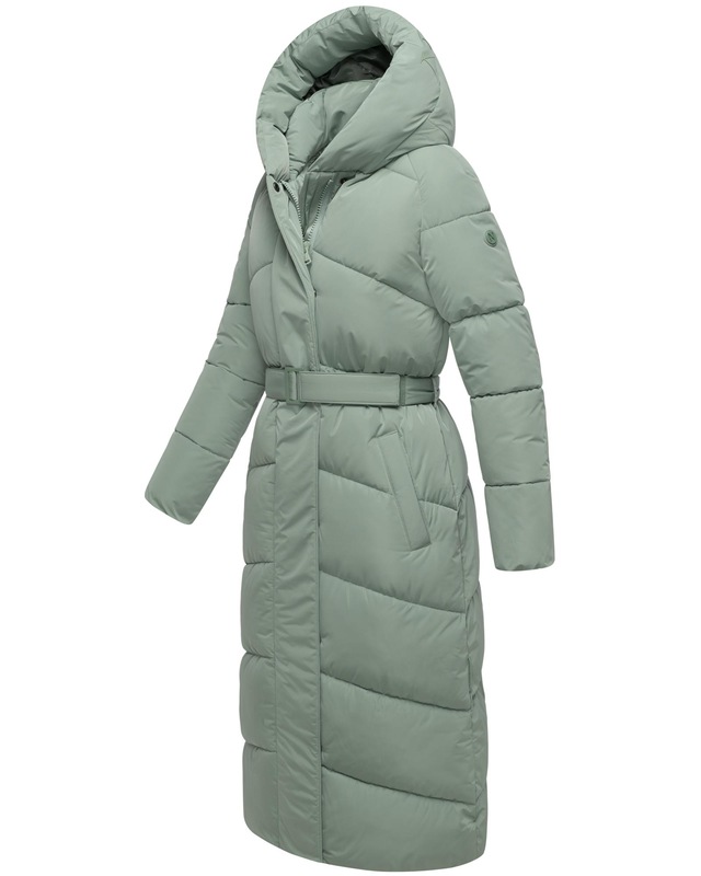 Navahoo Steppmantel »Eisblick 14« Gesteppter Damen Mantel mit Taillengürtel