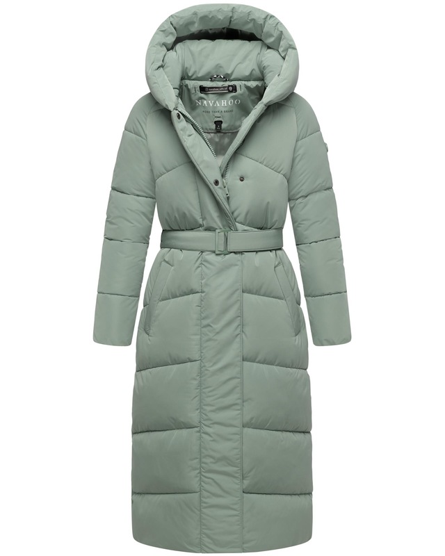 Navahoo Steppmantel »Eisblick 14« Gesteppter Damen Mantel mit Taillengürtel