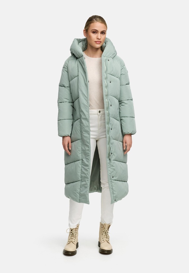 Navahoo Steppmantel »Eisblick 14« Gesteppter Damen Mantel mit Taillengürtel