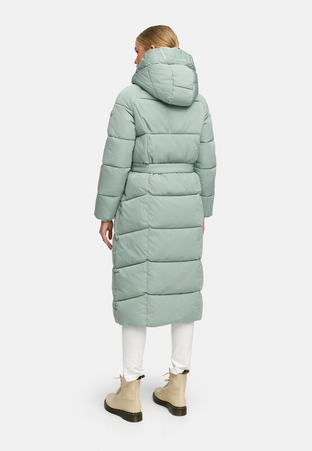Navahoo Steppmantel »Eisblick 14« Gesteppter Damen Mantel mit Taillengürtel