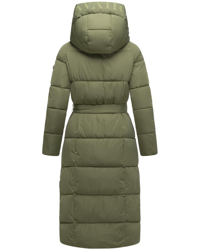 Navahoo Steppmantel »Eisblick 14« Gesteppter Damen Mantel mit Taillengürtel