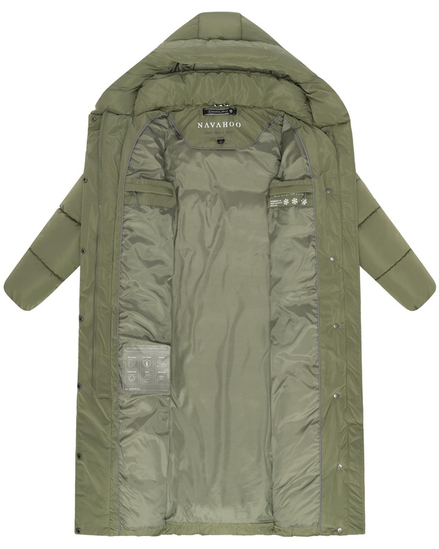 Navahoo Steppmantel »Eisblick 14« Gesteppter Damen Mantel mit Taillengürtel