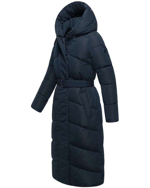 Navahoo Steppmantel »Eisblick 14« Gesteppter Damen Mantel mit Taillengürtel