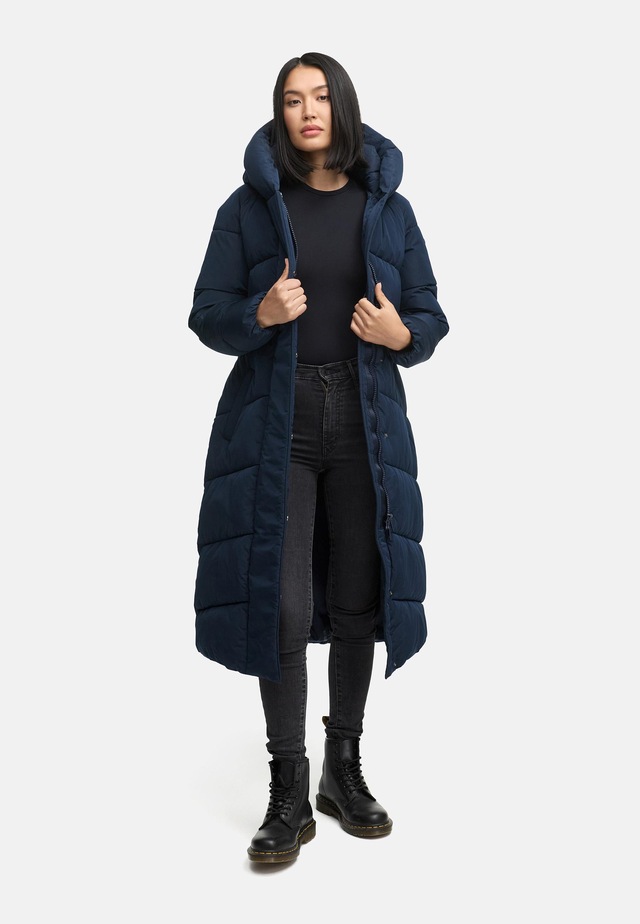 Navahoo Steppmantel »Eisblick 14« Gesteppter Damen Mantel mit Taillengürtel