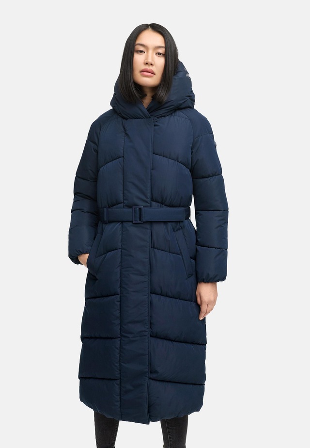 Navahoo Steppmantel »Eisblick 14« Gesteppter Damen Mantel mit Taillengürtel