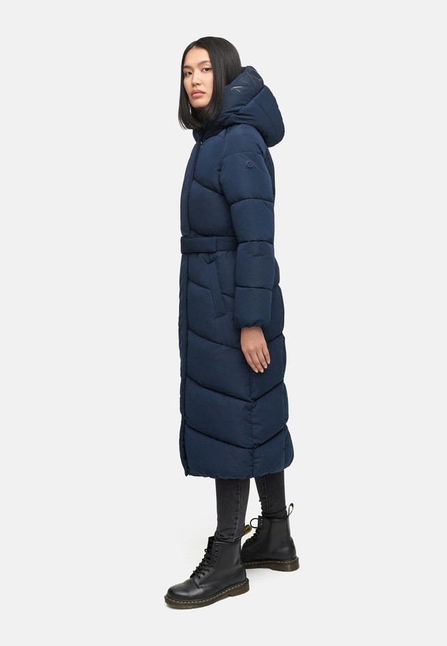 Navahoo Steppmantel »Eisblick 14« Gesteppter Damen Mantel mit Taillengürtel