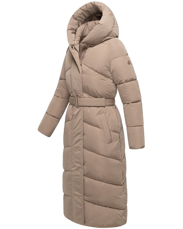 Navahoo Steppmantel »Eisblick 14« Gesteppter Damen Mantel mit Taillengürtel