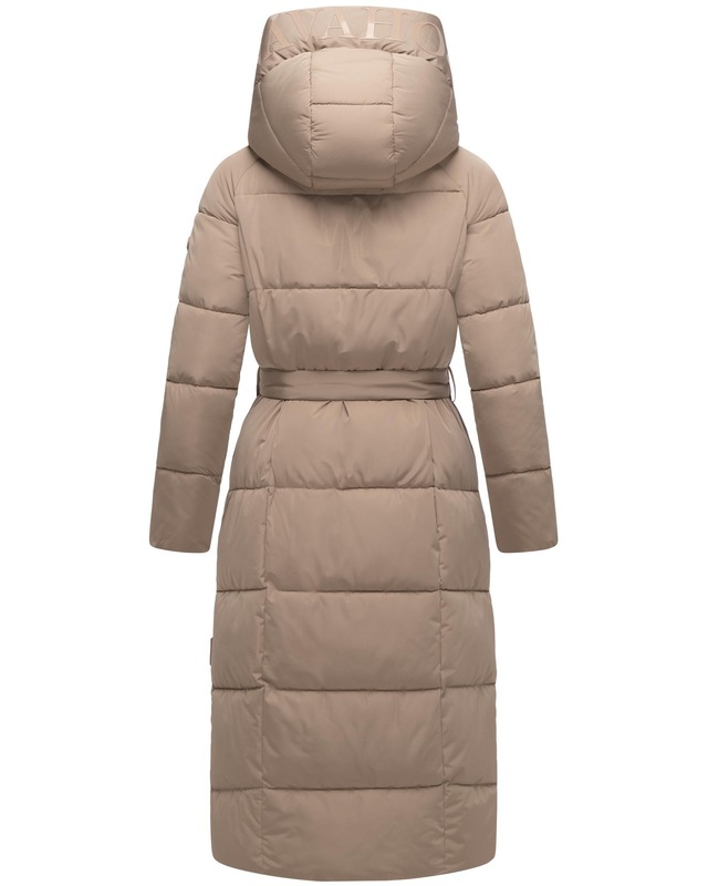 Navahoo Steppmantel »Eisblick 14« Gesteppter Damen Mantel mit Taillengürtel
