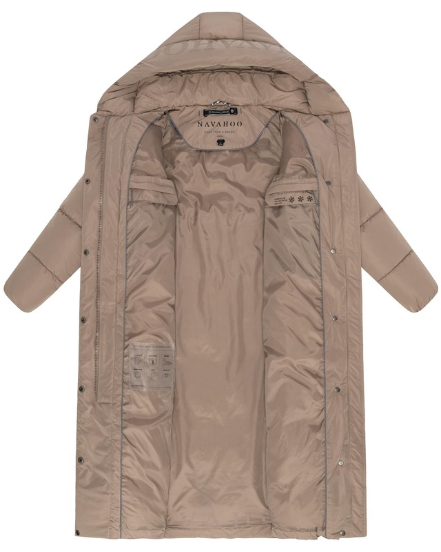 Navahoo Steppmantel »Eisblick 14« Gesteppter Damen Mantel mit Taillengürtel