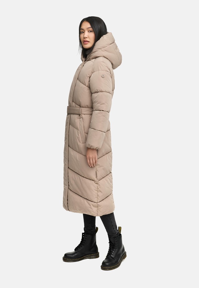 Navahoo Steppmantel »Eisblick 14« Gesteppter Damen Mantel mit Taillengürtel