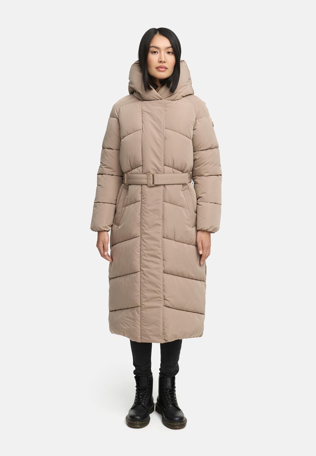Navahoo Steppmantel »Eisblick 14« Gesteppter Damen Mantel mit Taillengürtel