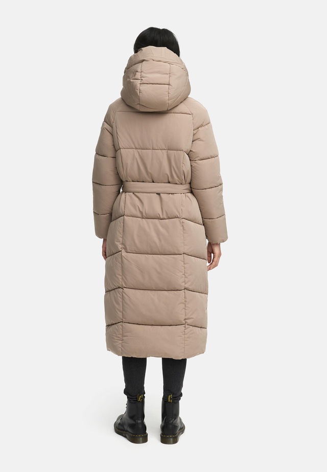 Navahoo Steppmantel »Eisblick 14« Gesteppter Damen Mantel mit Taillengürtel
