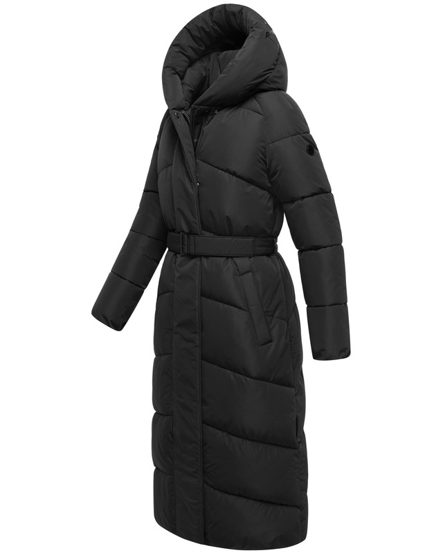 Navahoo Steppmantel »Eisblick 14« Gesteppter Damen Mantel mit Taillengürtel
