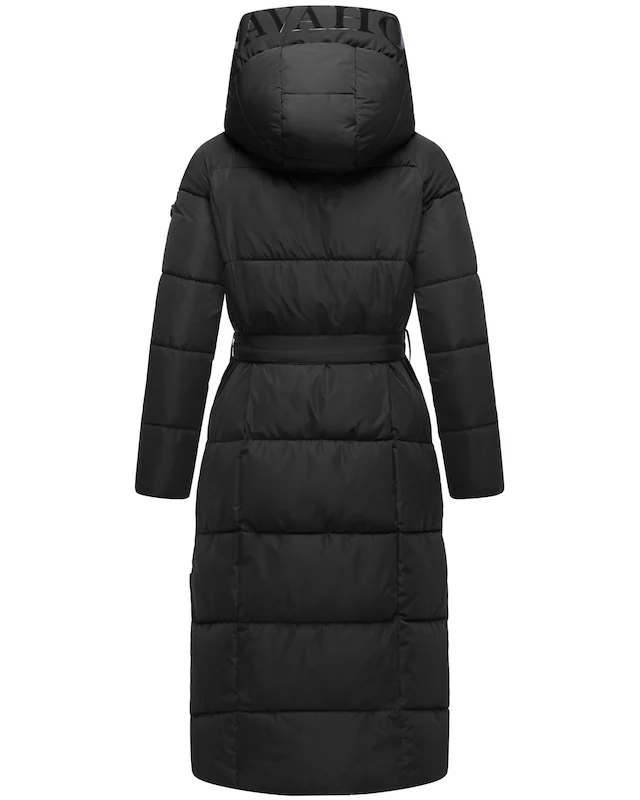 Navahoo Steppmantel »Eisblick 14« Gesteppter Damen Mantel mit Taillengürtel