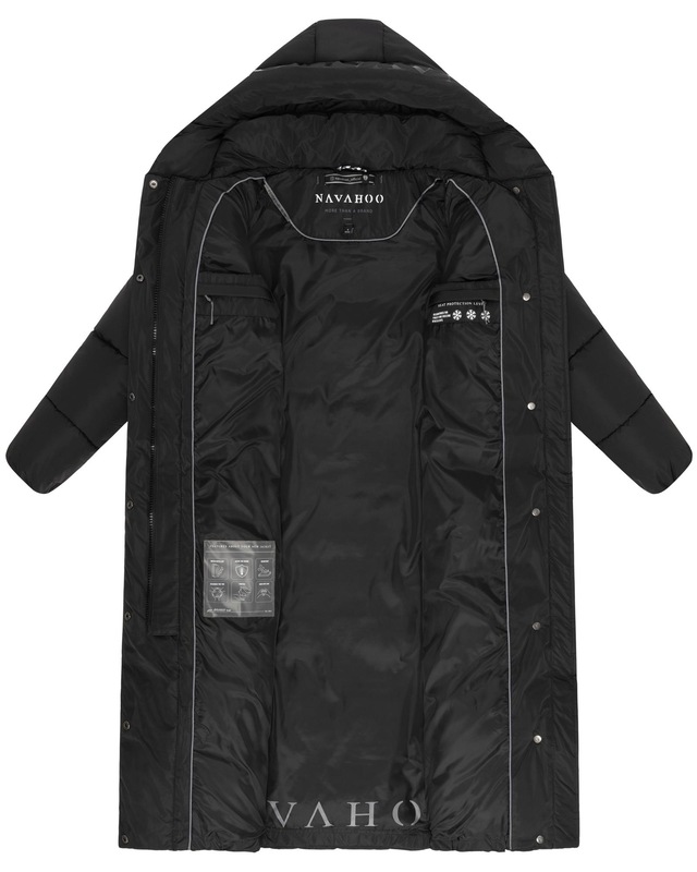 Navahoo Steppmantel »Eisblick 14« Gesteppter Damen Mantel mit Taillengürtel