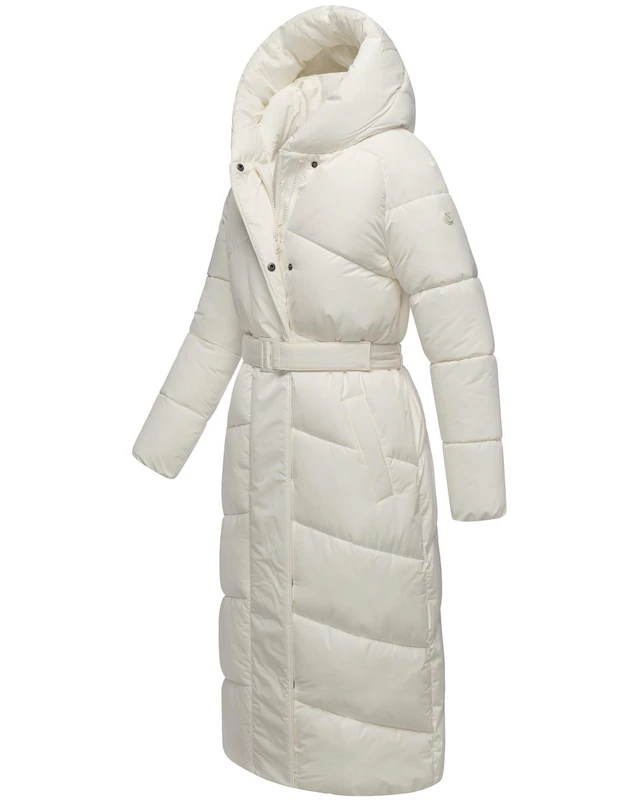 Navahoo Steppmantel »Eisblick 14« Gesteppter Damen Mantel mit Taillengürtel