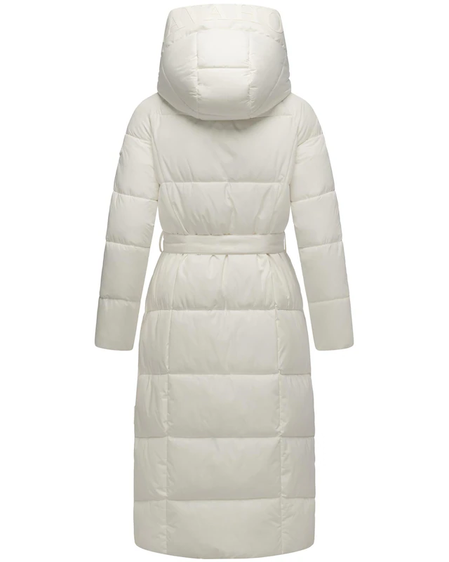 Navahoo Steppmantel »Eisblick 14« Gesteppter Damen Mantel mit Taillengürtel