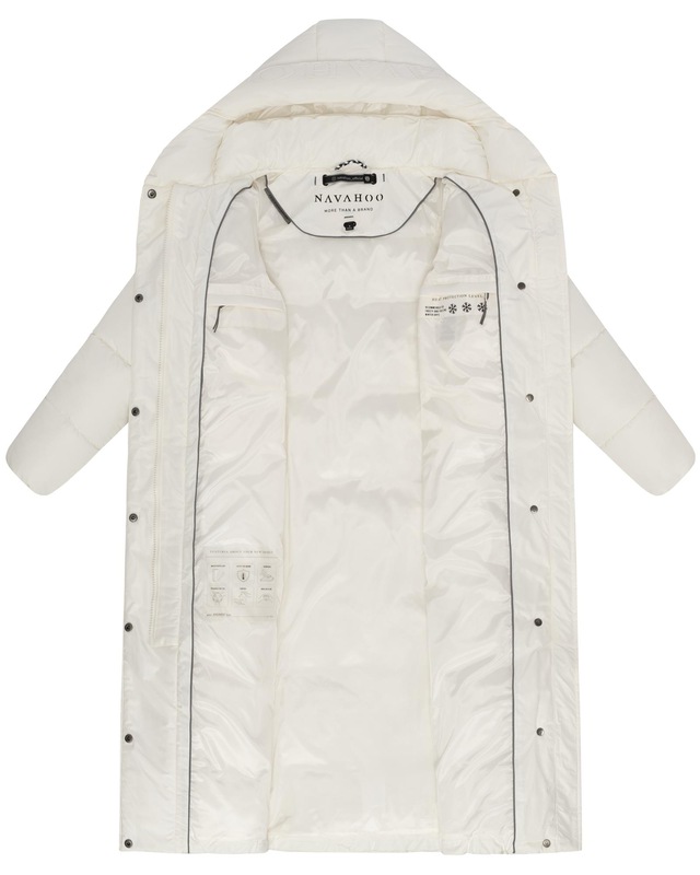 Navahoo Steppmantel »Eisblick 14« Gesteppter Damen Mantel mit Taillengürtel