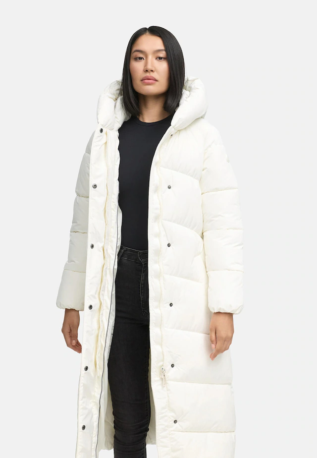 Navahoo Steppmantel »Eisblick 14« Gesteppter Damen Mantel mit Taillengürtel