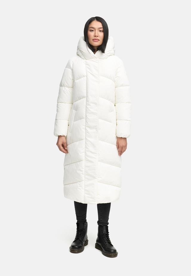 Navahoo Steppmantel »Eisblick 14« Gesteppter Damen Mantel mit Taillengürtel