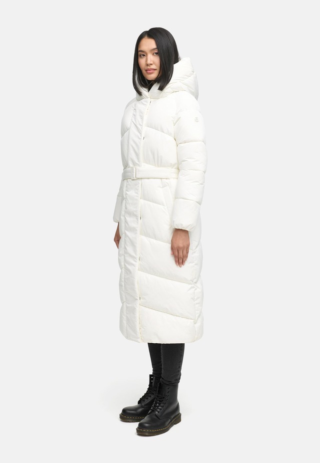 Navahoo Steppmantel »Eisblick 14« Gesteppter Damen Mantel mit Taillengürtel
