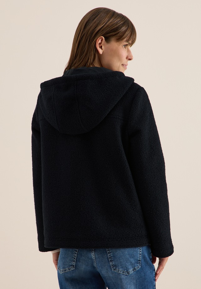 Cecil Fellimitatjacke mit Kapuze mit Kapuze mit Tunnelzugband