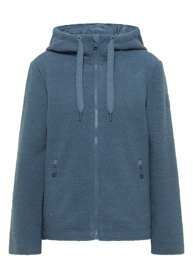 Cecil Fellimitatjacke mit Kapuze mit Kapuze mit Tunnelzugband