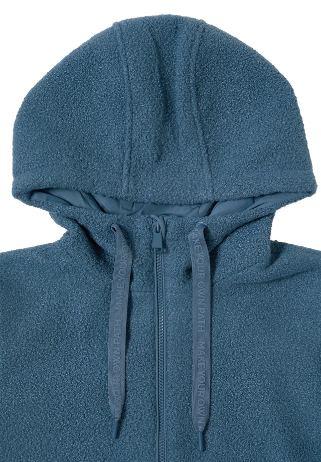 Cecil Fellimitatjacke mit Kapuze mit Kapuze mit Tunnelzugband