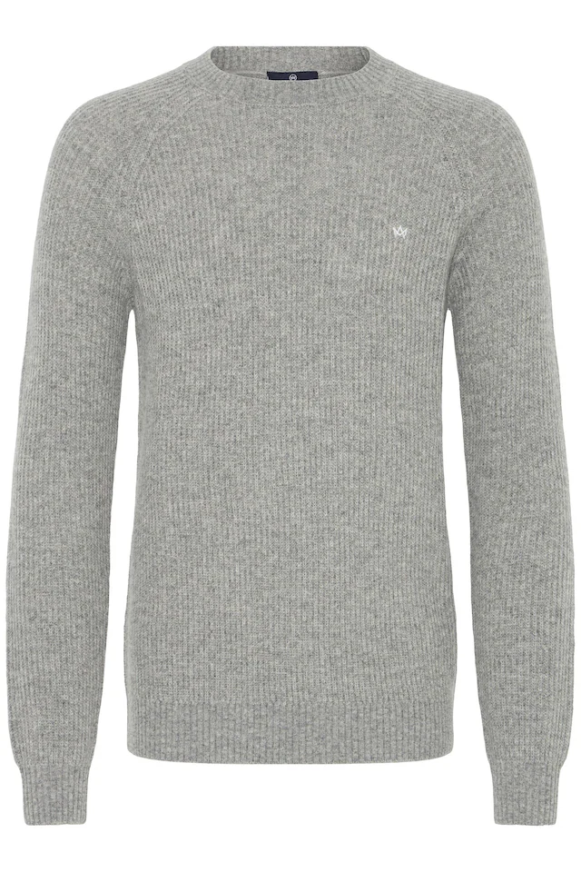 Kronstadt Strickfleece-Pullover »Strickpullover KSDoors O-neck«