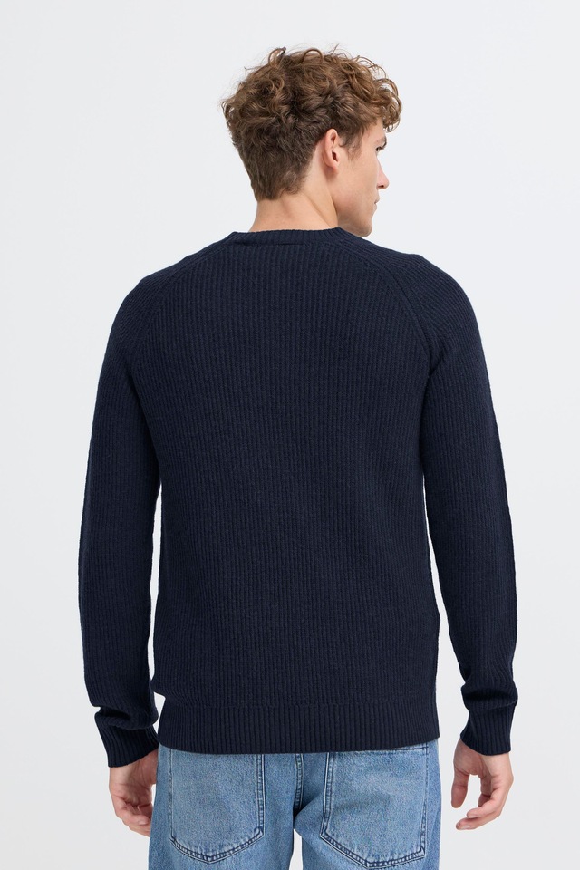 Kronstadt Strickfleece-Pullover »Strickpullover KSDoors O-neck«