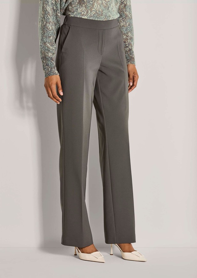 MADELEINE Stoffhose »Schlupfhose Elegante Damenhose mit Bügelfalten« Weite Schlupfhose mit Bügelfalte