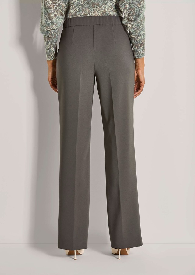 MADELEINE Stoffhose »Schlupfhose Elegante Damenhose mit Bügelfalten« Weite Schlupfhose mit Bügelfalte