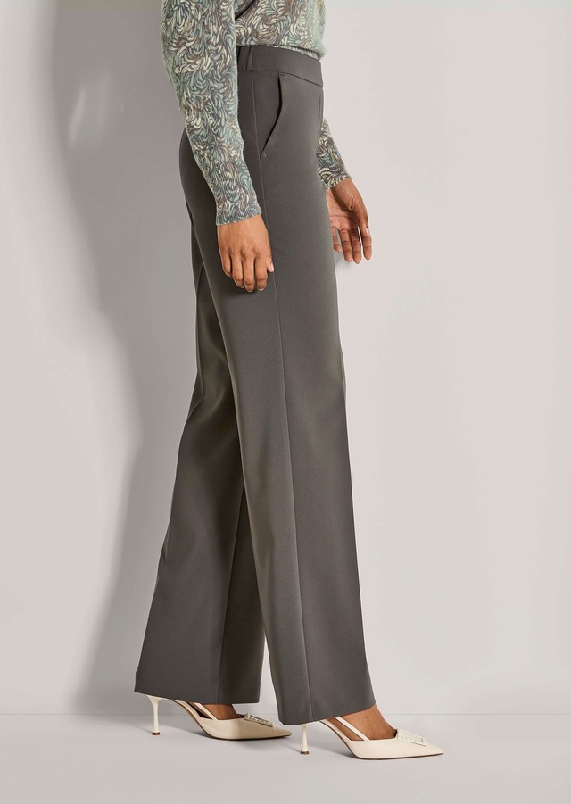 MADELEINE Stoffhose »Schlupfhose Elegante Damenhose mit Bügelfalten« Weite Schlupfhose mit Bügelfalte