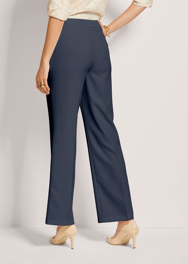 MADELEINE Stoffhose »Schlupfhose Elegante Damenhose mit Bügelfalten« Weite Schlupfhose mit Bügelfalte