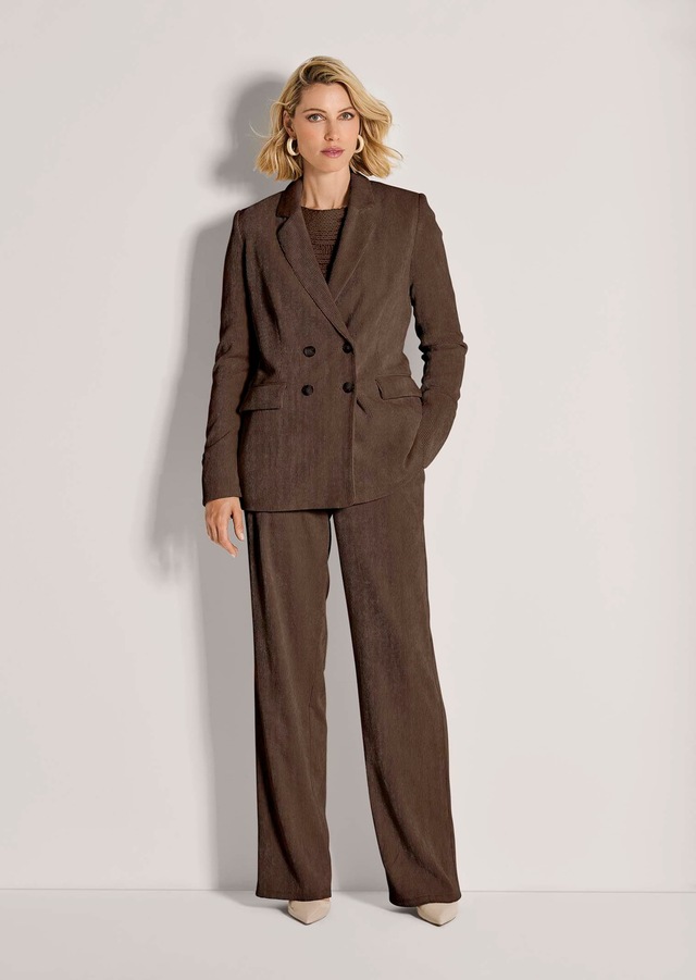 MADELEINE Jackenblazer »Cordblazer Moderner Businessblazer mit Reverskragen« Cordoptik