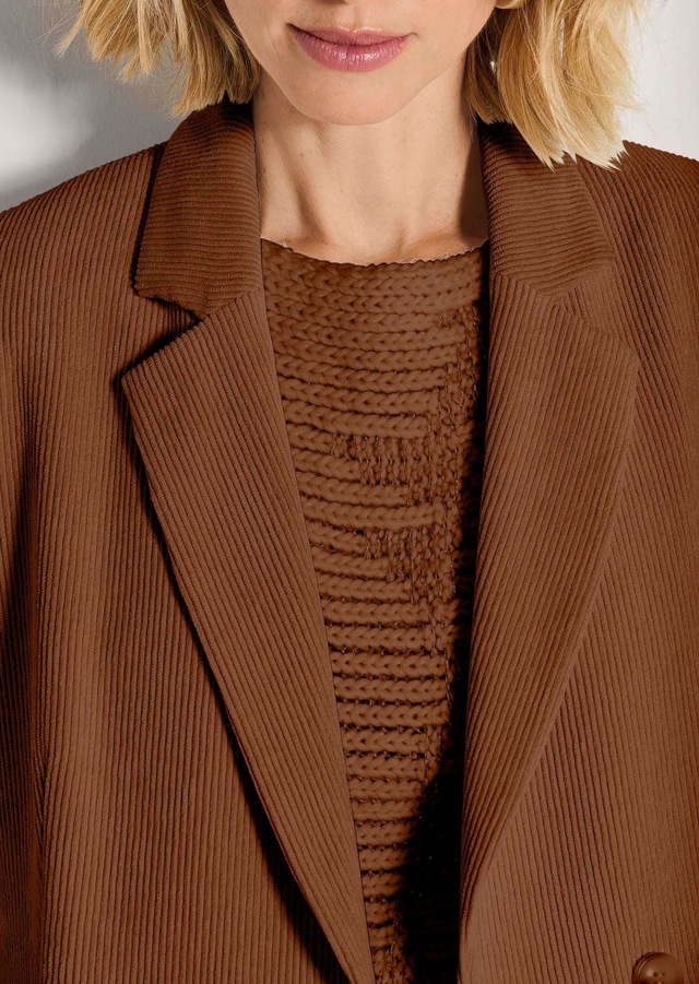 MADELEINE Jackenblazer »Cordblazer Moderner Businessblazer mit Reverskragen« Cordoptik