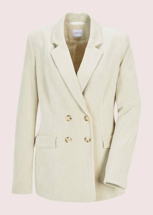 MADELEINE Jackenblazer »Cordblazer Moderner Businessblazer mit Reverskragen« Cordoptik