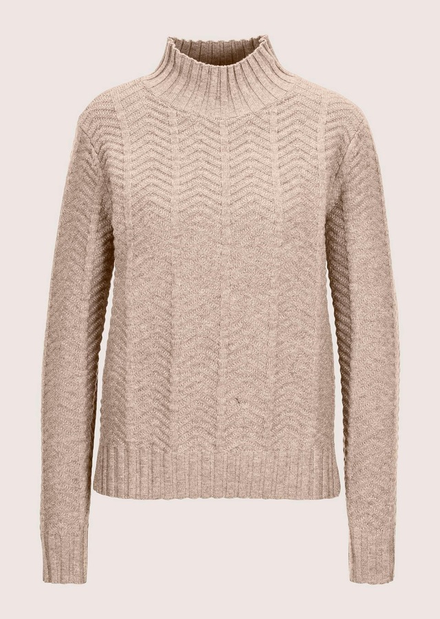 MADELEINE Longpullover »Pullover Pullover« vorne Allover-Jacquard