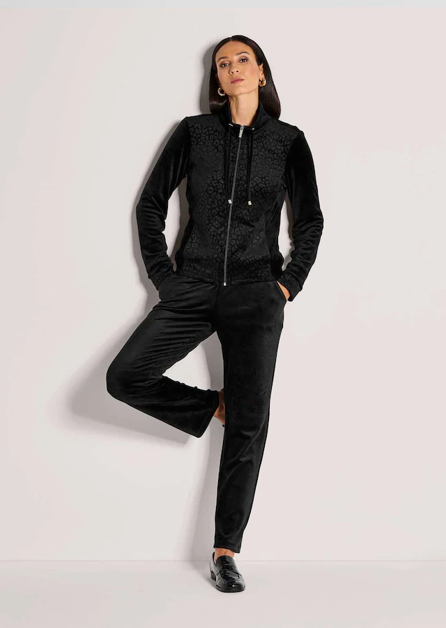 MADELEINE Kurzjacke »Sweatjacke Flauschige Nickijacke mit Reißverschluss« Weiche Nicki-Qualität