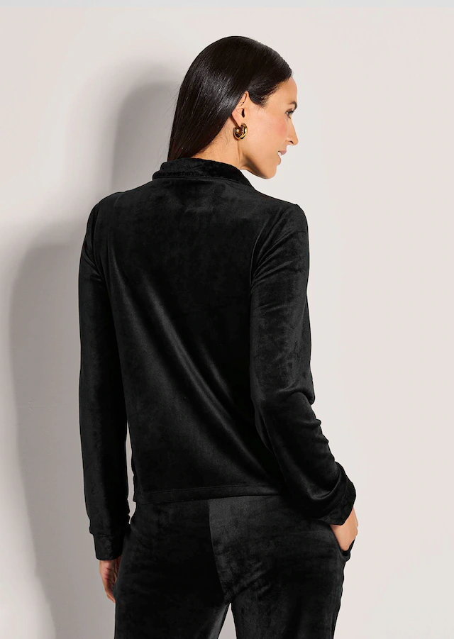 MADELEINE Kurzjacke »Sweatjacke Flauschige Nickijacke mit Reißverschluss« Weiche Nicki-Qualität