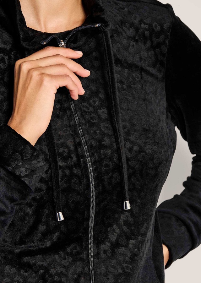 MADELEINE Kurzjacke »Sweatjacke Flauschige Nickijacke mit Reißverschluss« Weiche Nicki-Qualität