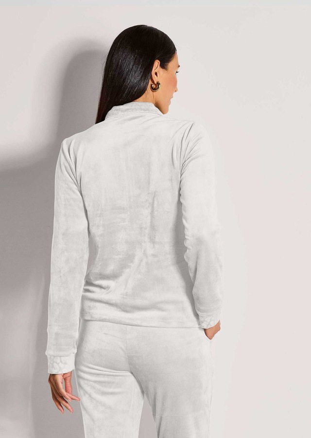 MADELEINE Kurzjacke »Sweatjacke Flauschige Nickijacke mit Reißverschluss« Weiche Nicki-Qualität