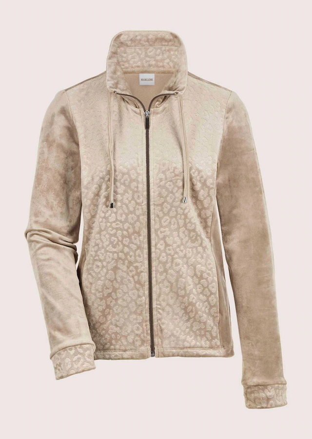 MADELEINE Kurzjacke »Sweatjacke Flauschige Nickijacke mit Reißverschluss« Weiche Nicki-Qualität