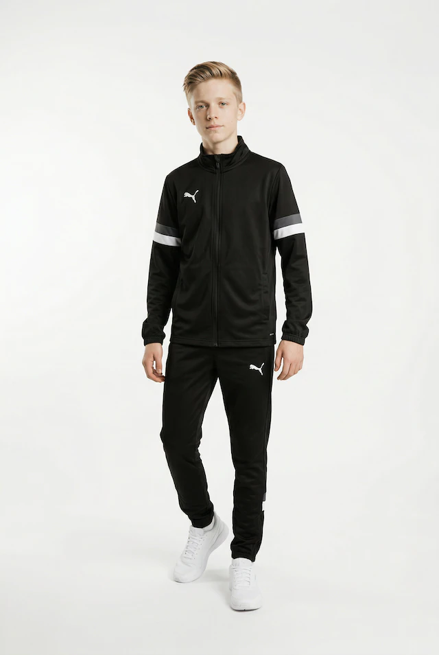 PUMA Trainingsanzug »TEAMRISE TRACKSUIT JR« 2 zweiteiliges Set, regular fit, für Jugendliche