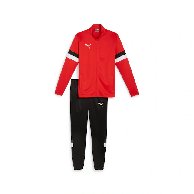 PUMA Trainingsanzug »TEAMRISE TRACKSUIT« 2 zweiteiliges Set, Regular Fit, ohne Kapuze
