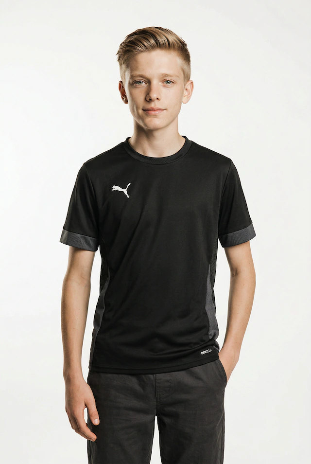 PUMA Fußballtrikot »TEAMGOAL MATCHDAY JERSEY JR« für Jugendliche, Fußball, Kurzarm, sportlicher Stil, aus Polyester