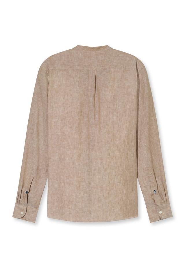 OLYMP Langarmhemd »OLYMP Casual, Regular Fit, Stehkragen«