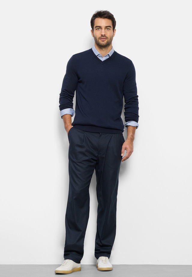 OLYMP Strickpullover »OLYMP Casual Strick, Pullover«