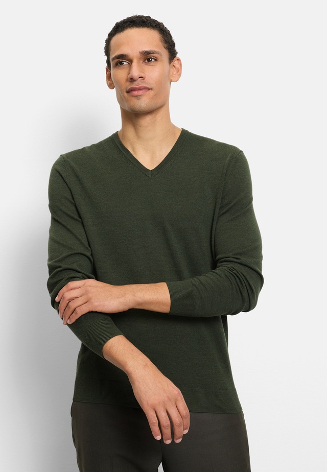 OLYMP Strickpullover »OLYMP Casual Strick, Pullover«