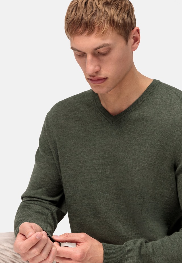 OLYMP Strickpullover »OLYMP Casual Strick, Pullover«